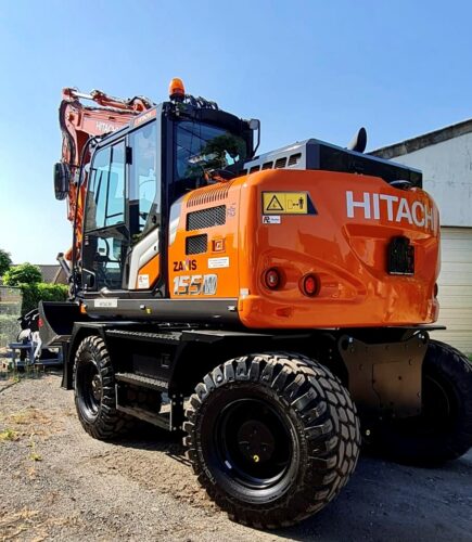 Hitachi ZX155W 7, Firma Tegos, Image2